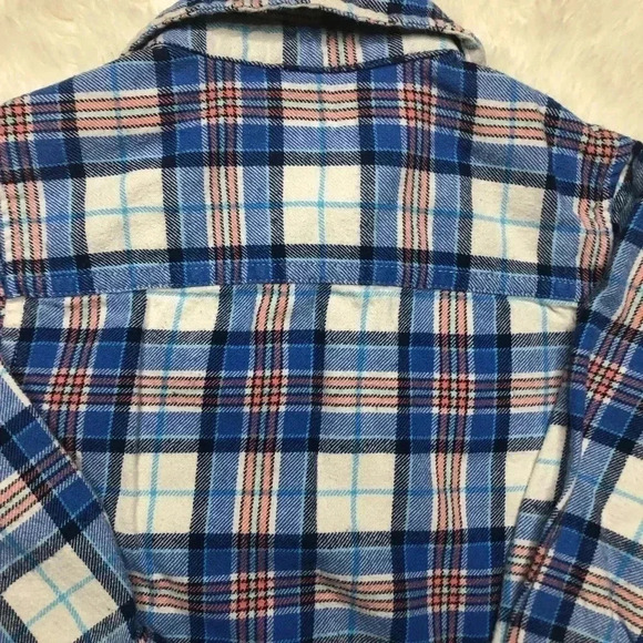 OshKosh Plaid Flannel Button-Up Shirt  Size 3T - Picture 15 of 16